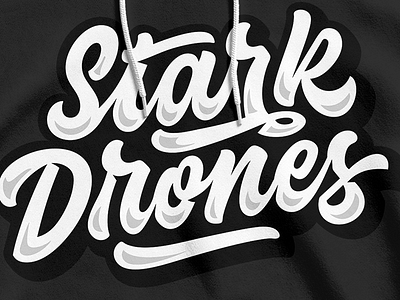 Stark Drones Shirt Logo design fashion logo t shirt