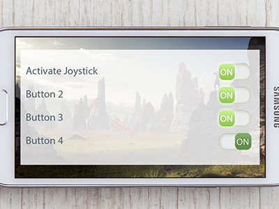 JoyPad Activation Screen