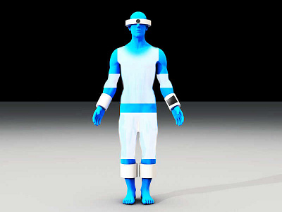 Mixed Reality Suit 3d renderings graphics mockups product design