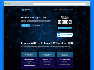 Lonero Announcement Page