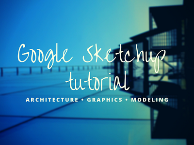 Sketchup YouTube Thumbnail banners branding design graphics