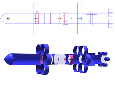 Stark Drones 3D Model