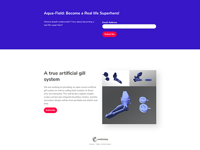 Aquafield Mailchimp