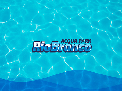 Acquapark Rio Branco branding design illustration logo typography