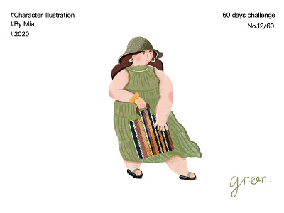 The 60-day character illustration chhallenge No.12/60