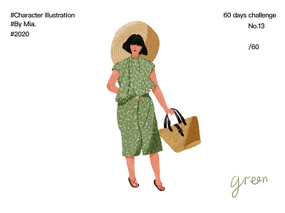 The 60-day character illustration challenge No.13/60