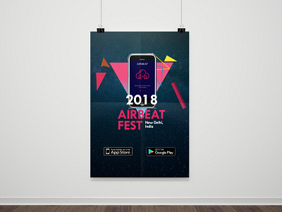 Airbeat Event Agency Poster agency airbeat elegant event event flyer galaxy poster poster design
