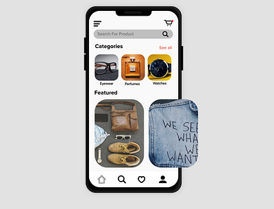 Ecommerce App UI ecommerce ui ui design uiux