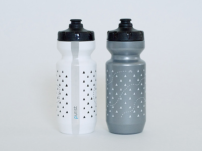 Adventure Bottles bottle illustration purist silkscreen specialized water bottles