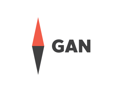 GAN Options #3 compass identity logo mark shapes star