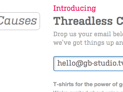 Introducing css3 grey kulturista pink typekit white