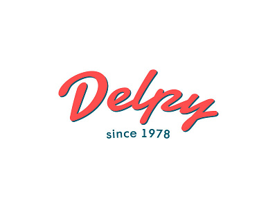Delpy fastfood food illustrator logo logotype photoshop