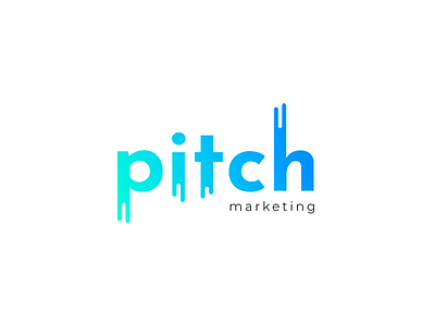 Pitch illustrator logo logotype photoshop