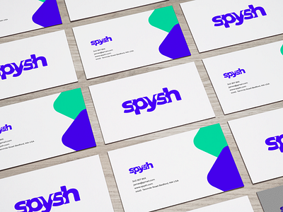 "Spysh" business cards