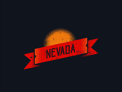 Nevada desain graphic graphic desgin grudge illlustrator illustrated logo illustration logo