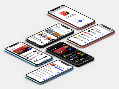 Podcast app design