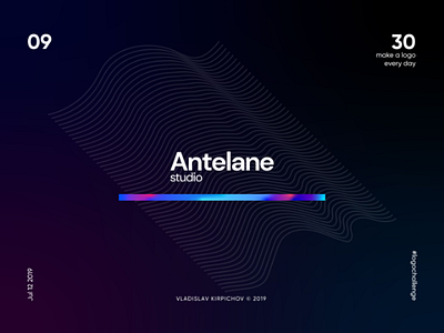 #9 Antelane logo graphic logo logotype
