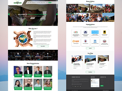 World Humanitarian Hub Web Design