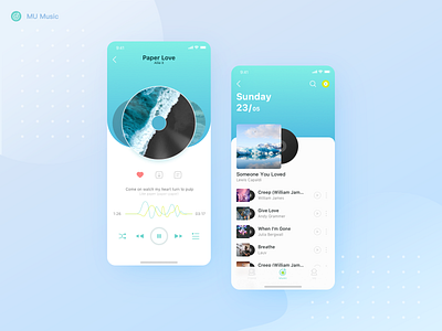 Music App UI