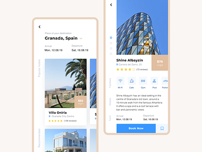 Booking app app booking catalog hotel hotel app illustration payment app product travel