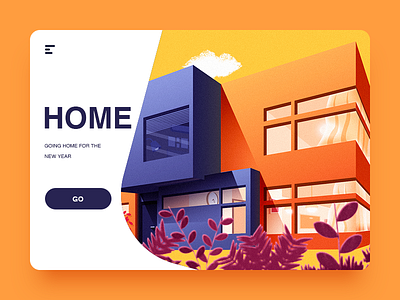 Home design home illustration