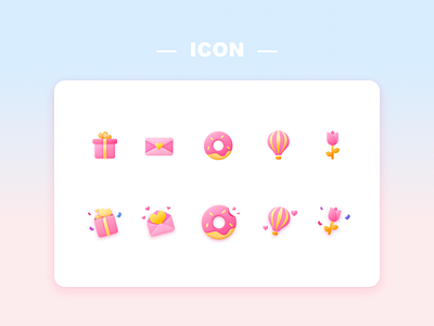 Valentine's day ICON ui 图标