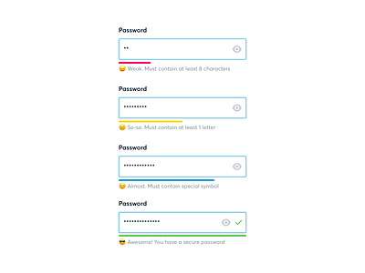 Password strength meter