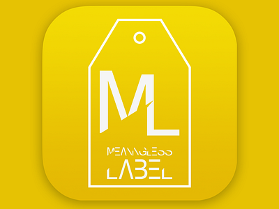 App Icon - Clothing Label
