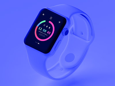 Smart Watch Countdown Timer apple apple watch countdown design smart smart watch timer ui watch
