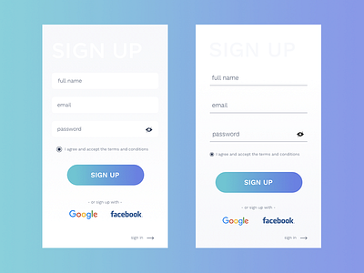 Sign up #001