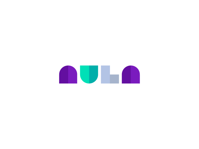 Aula Logo 👋 branding logo