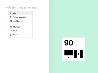 TH90 - Our block-based custom editor 👩‍💻