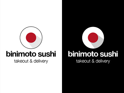 Sushi logo branding icon logo logotype long restaurant shadow sushi