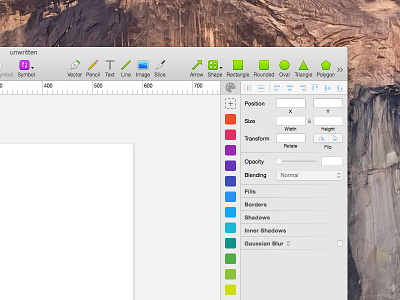 Sketch app - custom color panel app bar bohemian color colour palette panel scheme sketch sketchapp