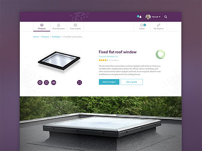 Product overview concept concept ecommerce full width gradient hero overview product purple