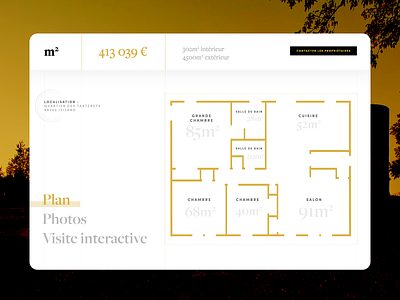 UI - Interactive House Plan Website animated ui creative design designer experiment experimental house interactive landing page ui ui designer ux webdesign website