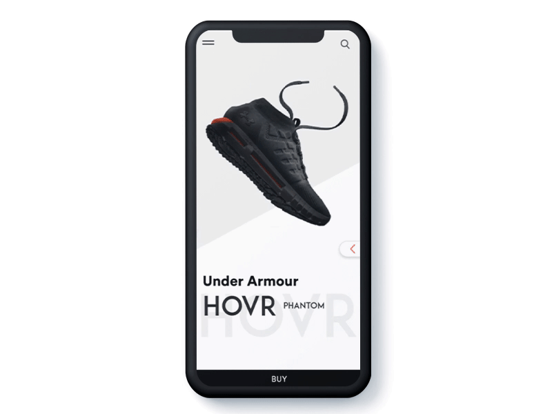 Under Armour Interaction Design by Vaibhav Vishal on Dribbble
