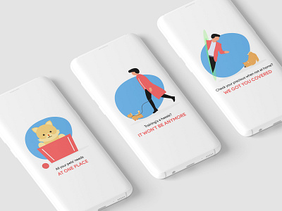 Pet App Onboarding Screens