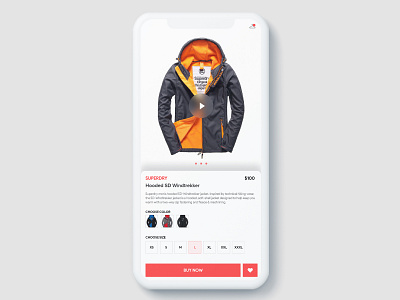 Shopping App UI 2d dailyui design interaction design light minimalistic mobile shopping app ui ui design