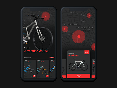 Bicycles Nearby UI