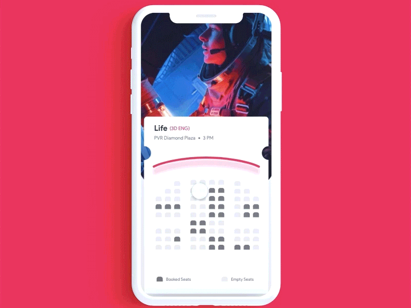 Ticket Booking Interaction Design