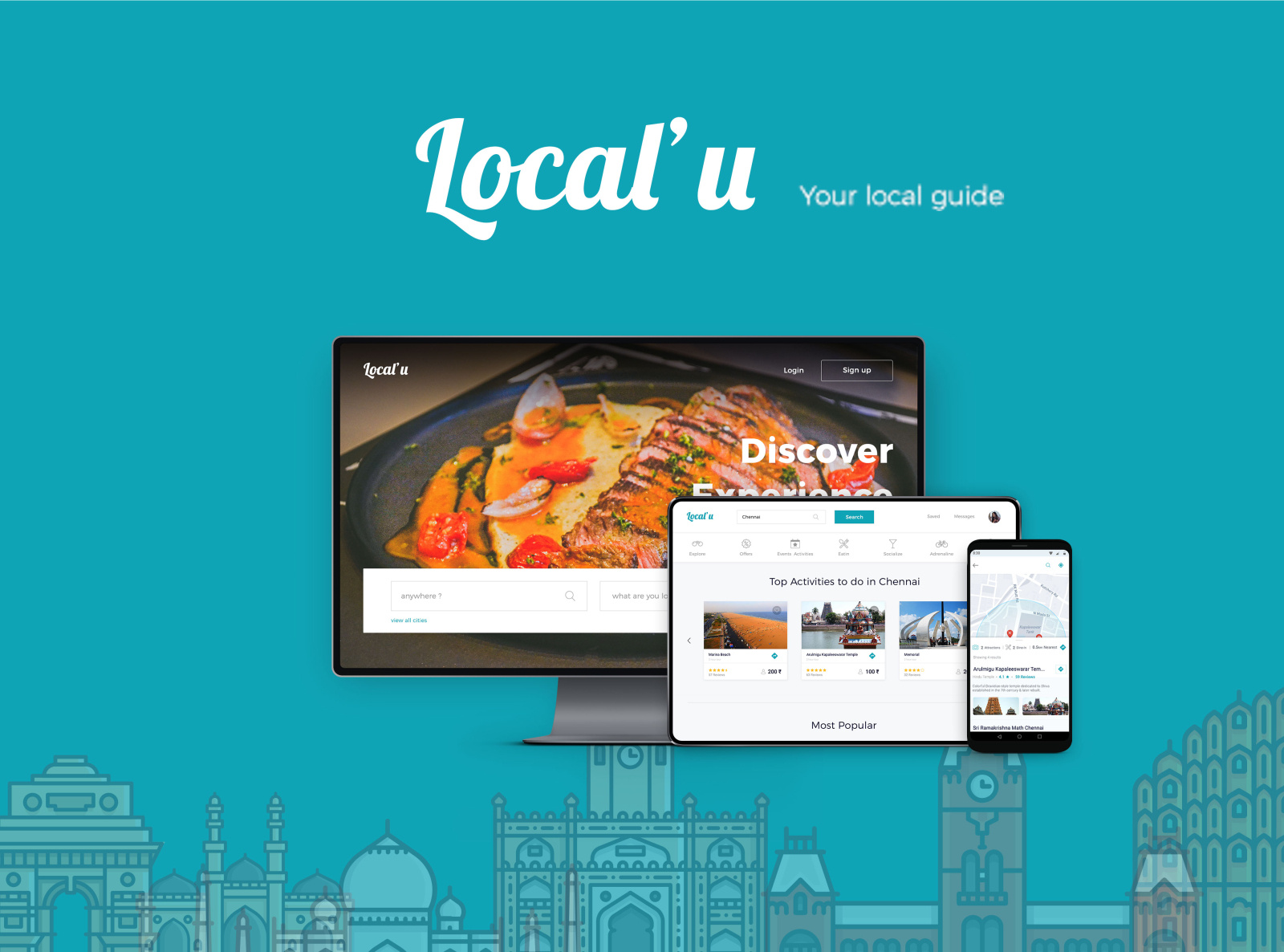 Local'u - Your Personal Guide by Srinivas on Dribbble