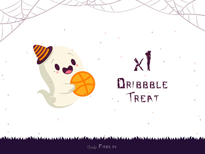 Halloween Dribbble Invite