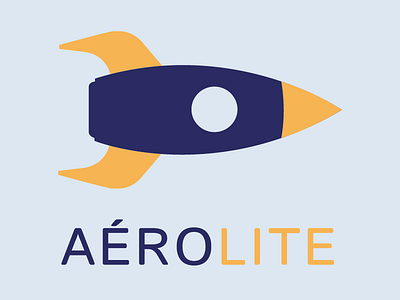 Aérolite aerolite dailylogochallenge designgraphic graphism illustration logotype space