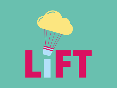Lift cloud nuage drawing logo dailylogochallenge deisgngraphic lift graphic illustration logotype