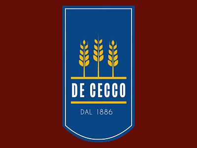 De Cecco branding color dececco designer graphic graphisme illustration logotype pate work