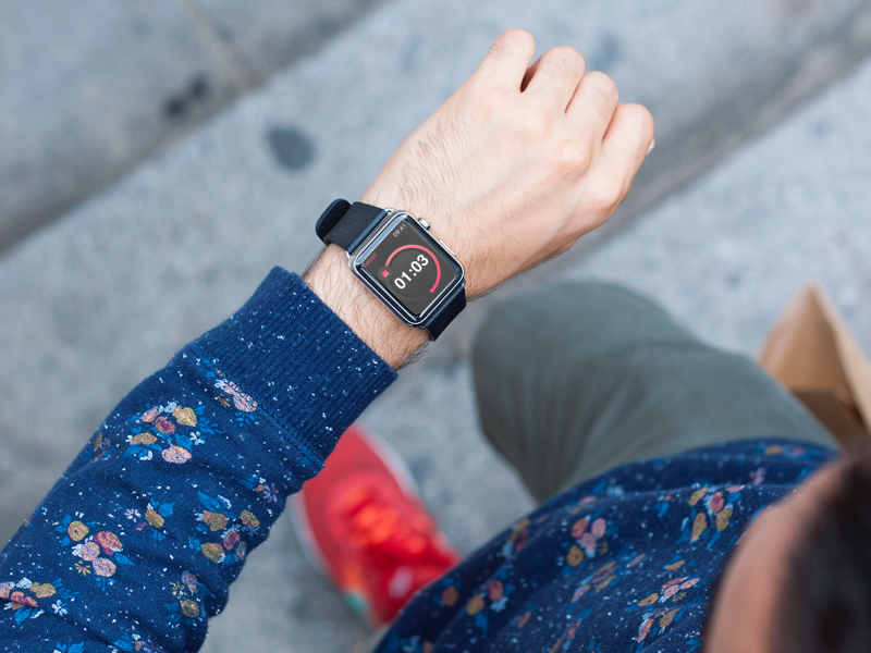 Countdown Timer :: Dailyui :: 014 014 dailyui countdown smartwatch watch apple timer