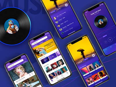 UI design - Music APP