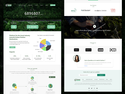 GME - Green My Experience design ui ux web design webdesign website website concept website design websites