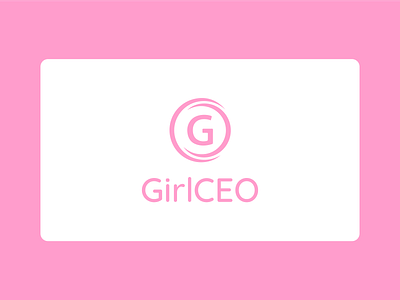 GirlCEO (Logo Design) branding design graphic design illustration logo logo design typography ui ux vector web website